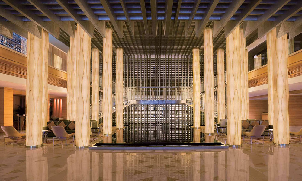 上海金茂JW萬豪酒店大堂